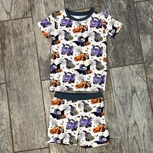 NWT Cars Halloween Kids Bamboo Pajama Set